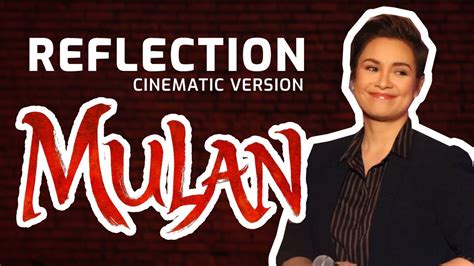 Lea Salonga - Reflection (Mulan 2020 OST) - YouTube