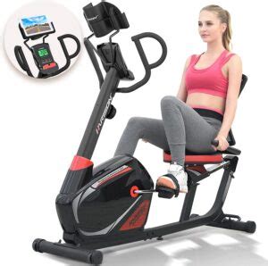 HARISON Recumbent Exercise Bike with Arm Exerciser...