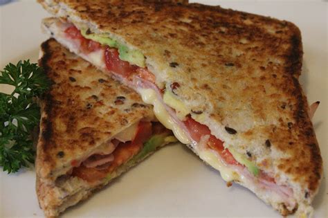 Ham Cheese Tomato and Avocado Toastie - A Dash Of Flavour Printable Recipes