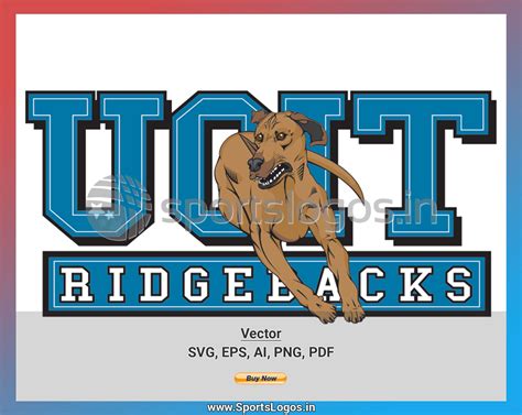 UOIT Ridgebacks - College Sports Vector SVG Logo in 5 formats - SPLN004609 • Sports Logos ...