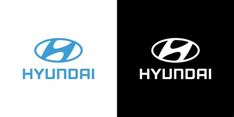 Hyundai logo vector, Hyundai icon free vector 20190582 Vector Art at Vecteezy