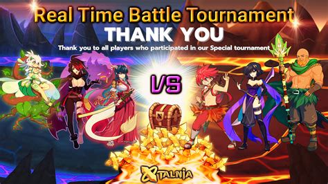 Congratulations Real-Time Battle Tournament | by XTALNIA | Medium