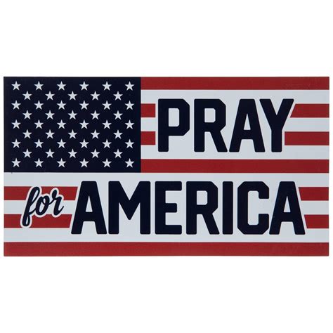 Pray For America Flag Car Magnet | Hobby Lobby | 2085355