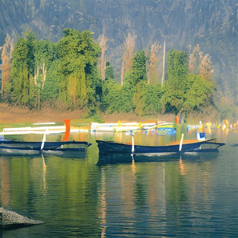 Dal Lake Kashmir · Creative Fabrica