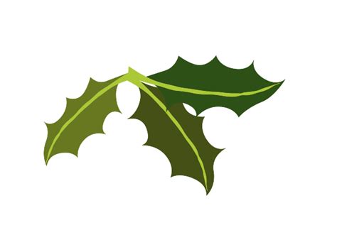 Clipart Holly Leaf - ClipArt Best