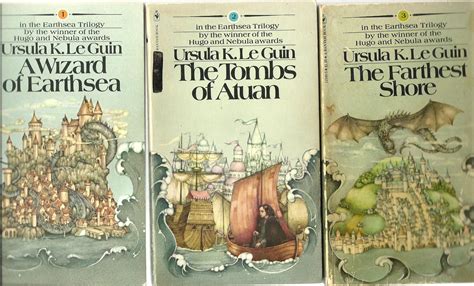 The Earthsea Trilogy - A Wizard of Earthsea, The Tombs of Atuan, The ...