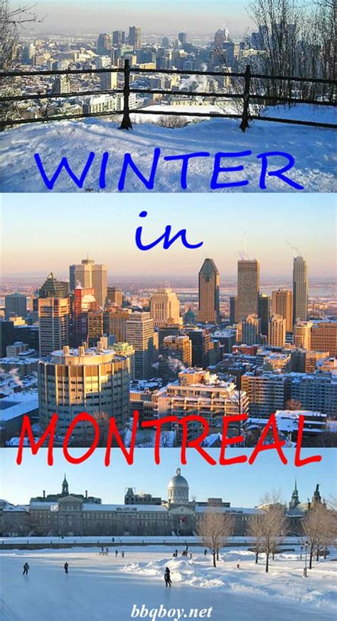 Montreal in the winter