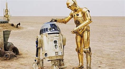 The statue of R2-D2 in Star Wars IV : A new hope | Spotern