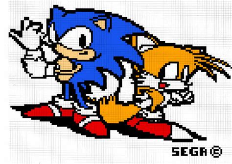 Sonic & Tails in pixel - Sonic the Hedgehog Fan Art (8616387) - Fanpop