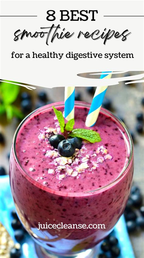 8 BEST SMOOTHIE RECIPES FOR A HEALTHY DIGESTIVE SYSTEM | JuiceCleanse ...