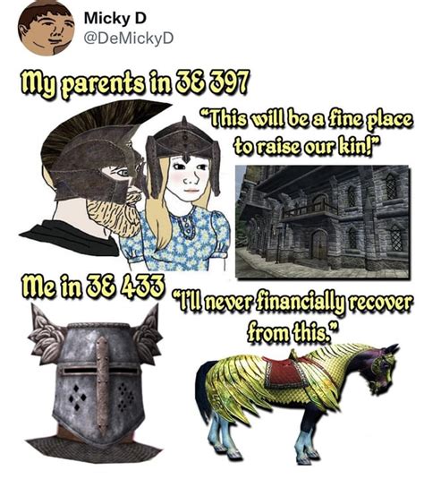 That damn horse armor : r/oblivion