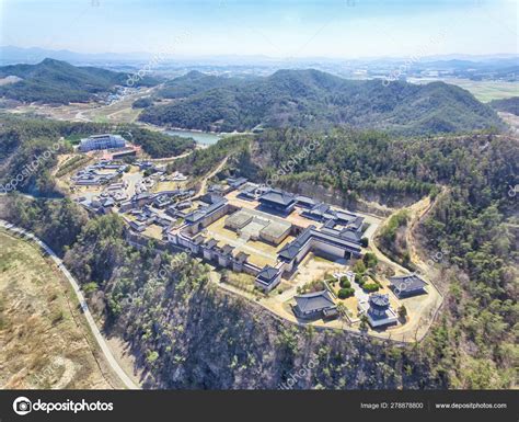 Aerial View of Naju Image Theme Park , Naju, Jeonnam, South Korea, Asia – Stock Editorial Photo ...