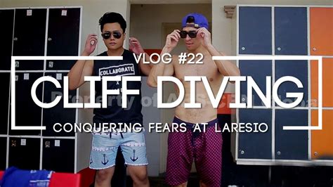 Conquering Fears w/ Wil Dasovich: New PBB Housemate (Cliff Diving at Laresio Resort) - Vlog #22 ...