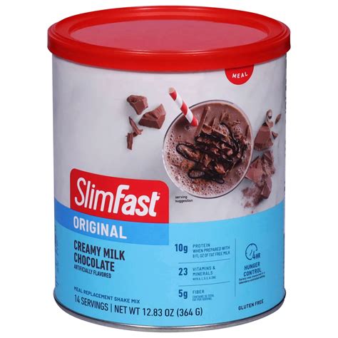 SlimFast Milk Chocolate Shake Mix - Shop Diet & Fitness at H-E-B