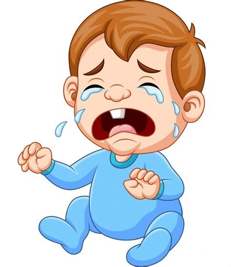 Caricatura, Menino Bebê, Chorando in 2021 | Boy crying, Baby cartoon ...