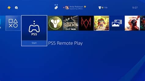 Sony ha agregado una aplicación sorpresa PS5 Remote Play a PS4