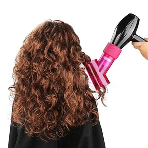 BellyLady Universal Hair Curl Diffuser Hair Dryer Cover Diffuser Disk Hairdryer Curly Drying ...