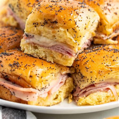 Ham and Cheese Sliders ⋆ Real Housemoms