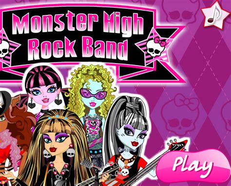 Monster High Rock Band - Jogos Friv Games at Friv2.Racing