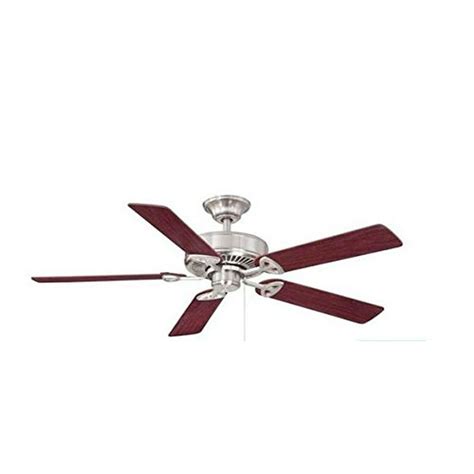 Farmington 52 in. Indoor Brushed Nickel Ceiling Fan - Walmart.com ...