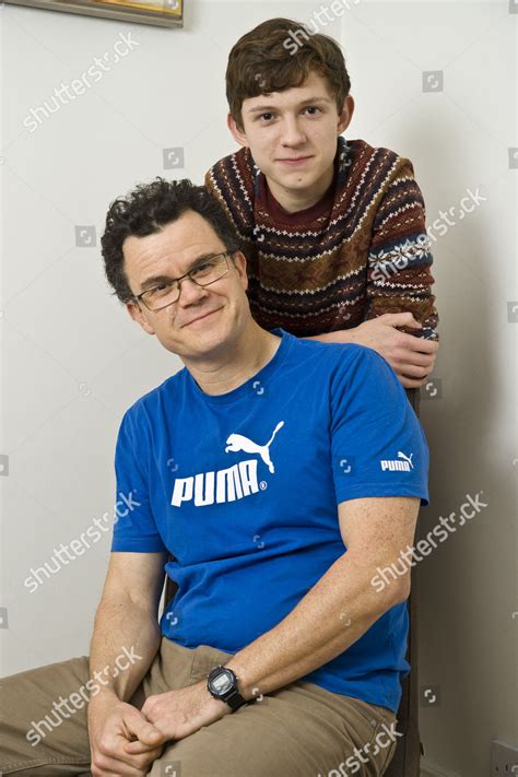 Actor Tom Holland His Father Comedian Editorial Stock Photo - Stock Image | Shutterstock