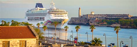 Norwegian Sky in Havana Harbor