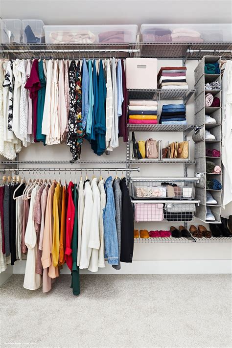 8 Images of Declutter Messy Closet ideas | Closet clothes storage, Organizing walk in closet ...