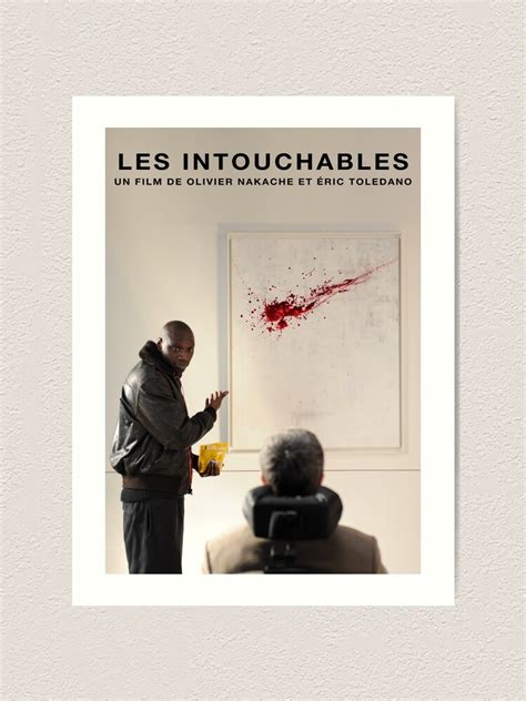 "Les Intouchables Film Movie Poster" Art Print for Sale by bluebird-king | Redbubble