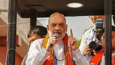 Amit Shah poll rally MP has to celebrate three Diwalis Shivraj Singh ...