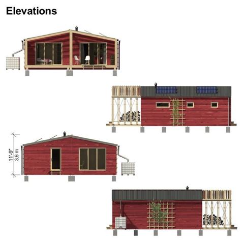 Expandable Small House Plans - Small Homes, Cabins, Pin-Up Houses