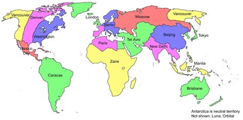 Large Printable World Map Labeled | Printable Maps