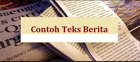 CONTOH TEKS BERITA SINGKAT TENTANG PENDIDIKAN - SIAP UJIAN