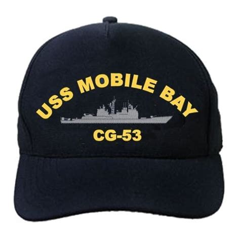 CG 53 USS Mobile Bay Embroidered Hat