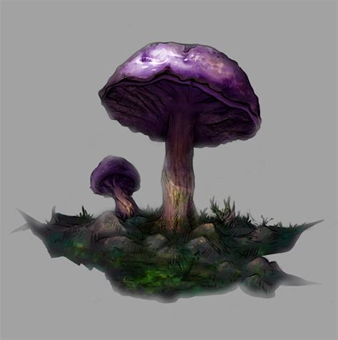 ArtStation - Concept mushroom