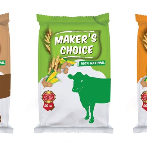 Maker's Choice Feed Bag Design | Product packaging contest