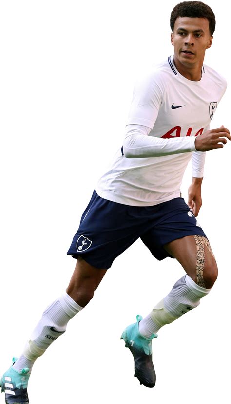 Dele Alli Tottenham Hotspur football render - FootyRenders