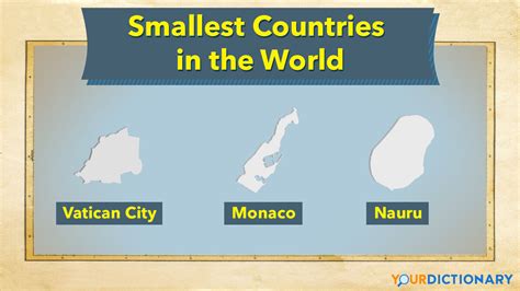 20 Smallest Countries in the World at a Glance | YourDictionary