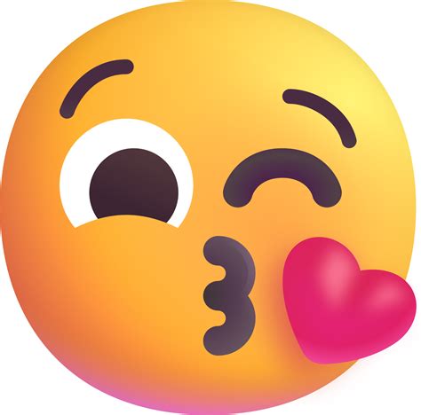 "face blowing a kiss" Emoji - Download for free – Iconduck