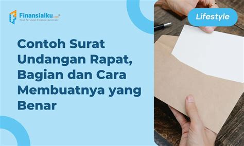 15 Contoh Surat Undangan Rapat, Resmi dan Singkat!