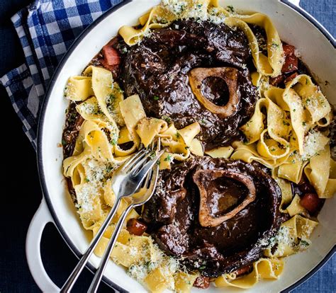 How To Cook Italian Style Beef Osso Bucco with Pappardelle and ...