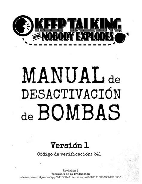 (PDF) MANUAL de DESACTIVACIÓN de BOMBAS - Bomb Defusal Manualbombmanual ...