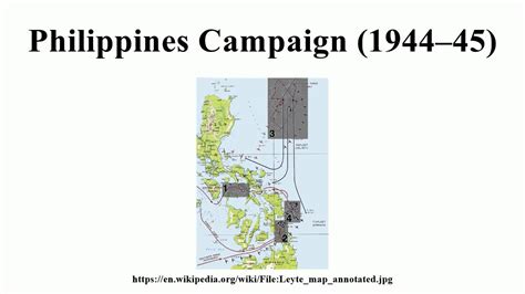 Philippines Campaign (1944–45) - YouTube