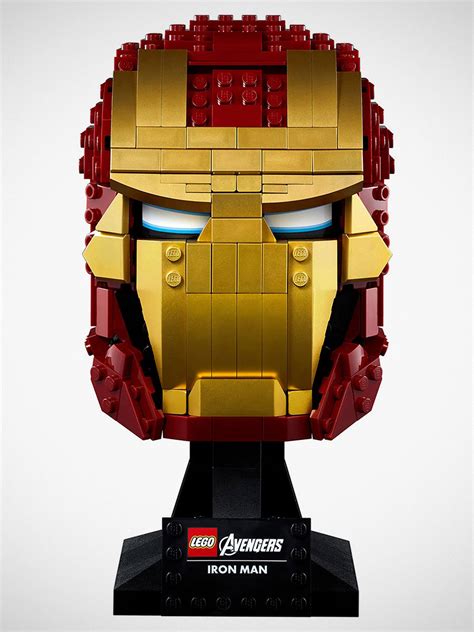 LEGO Is On A Buildable Helmet Spree. Up Next Is A Buildable Iron Man ...