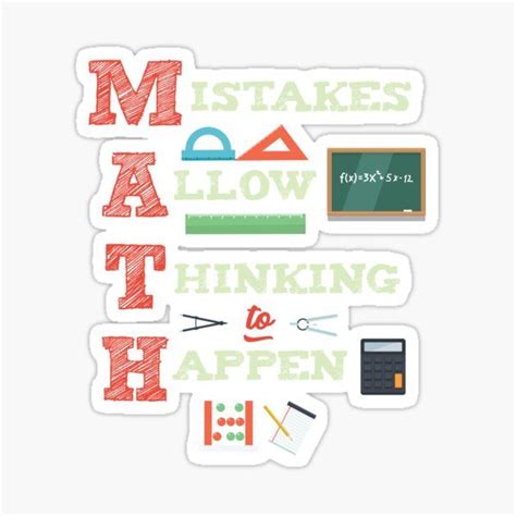 Math Teacher Birthday Stickers for Sale | Math design, Teacher stickers, Math teacher