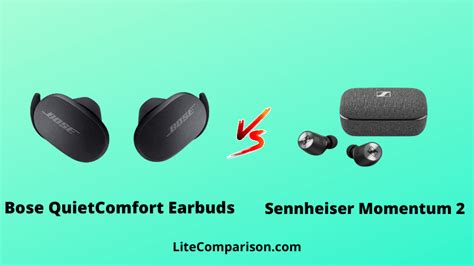 Bose QuietComfort Earbuds vs Sennheiser Momentum 2