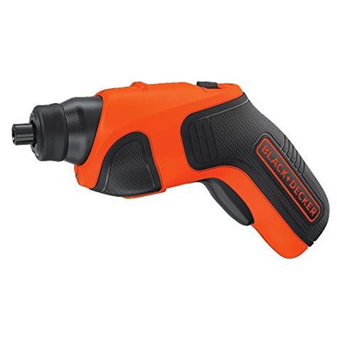 BLACK + DECKER 4-Volt Max Lithium-Ion Cordless Rechargeable Screwdriver ...