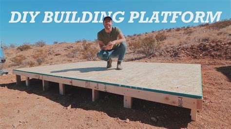 How to build a raised wooden platform – Builders Villa