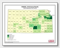 Printable Kansas Maps | State Outline, County, Cities