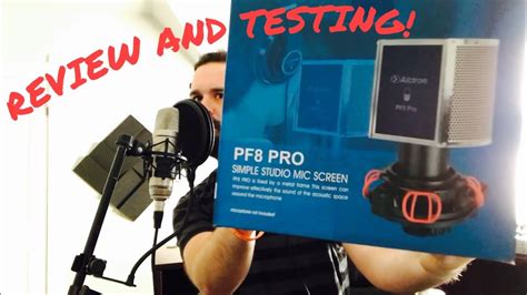 Alctron PF8 PRO Review and A/B Testing (in English) - YouTube