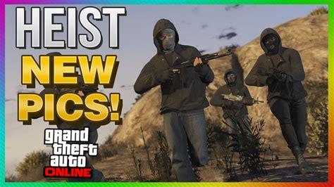 GTA 5 Heist NEW Screenshots! (GTA 5 Heist Weapons, Vehicles + More!) - YouTube